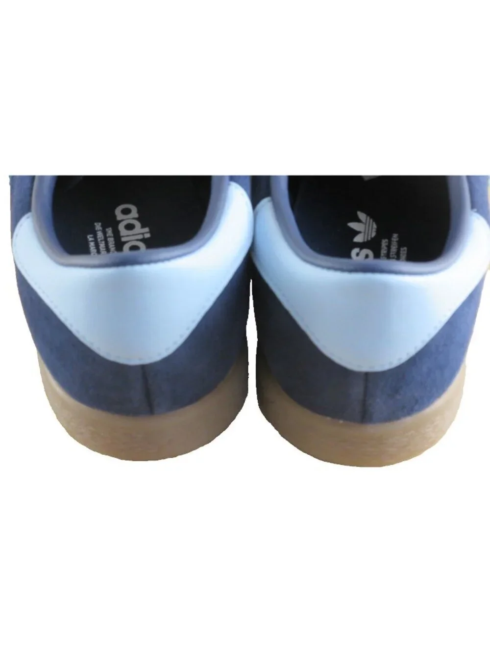 Adidas Originals Men's STADT Suede Indigo Navy Gum Sneakers Sizes NIB JQ9008